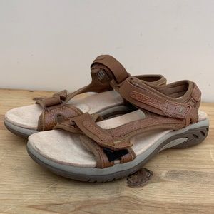 Dewberry Earth Spirit Leather Sandals Size 7